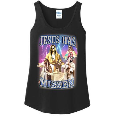 Jesus Has Rizzen Ladies Essential Tank