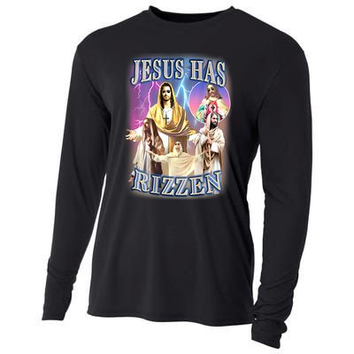 Jesus Has Rizzen Cooling Performance Long Sleeve Crew