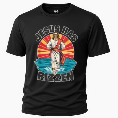 Jesus Has Rizzen Wear Design Funny Easter Sunday Performance Shirt