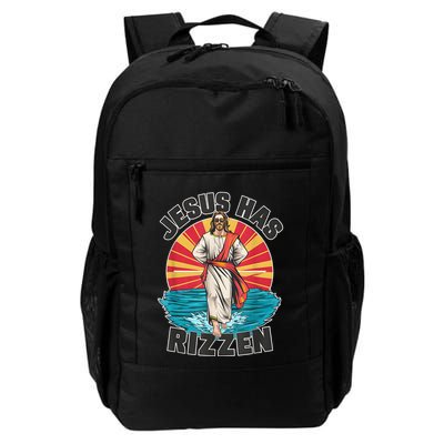 Jesus Has Rizzen Wear Design Funny Easter Sunday Backpack