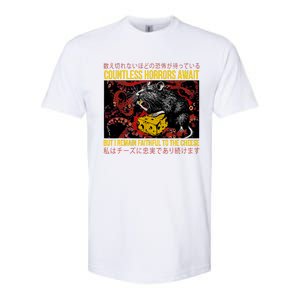 Japanese Horror Rat Retro Countless Horrors Await Softstyle CVC T-Shirt