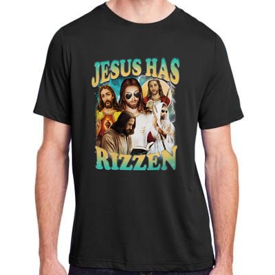 Jesus Has Rizzen Adult ChromaSoft Performance T-Shirt