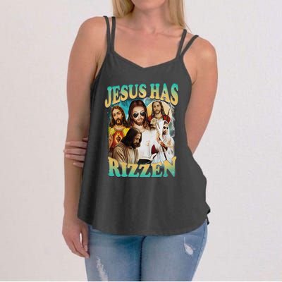 Jesus Has Rizzen Women's Strappy Tank