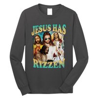 Jesus Has Rizzen Long Sleeve Shirt