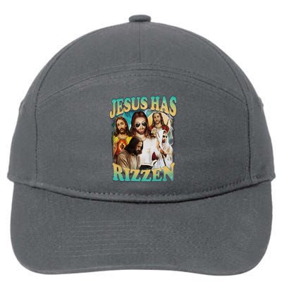 Jesus Has Rizzen 7-Panel Snapback Hat