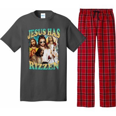 Jesus Has Rizzen Pajama Set