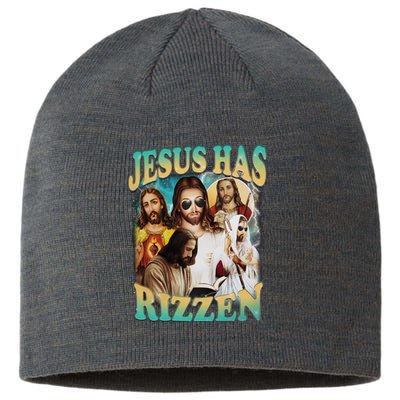 Jesus Has Rizzen Sustainable Beanie