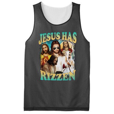 Jesus Has Rizzen Mesh Reversible Basketball Jersey Tank