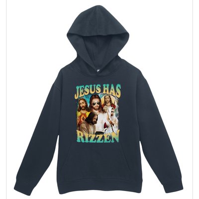 Jesus Has Rizzen Urban Pullover Hoodie