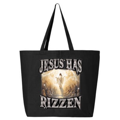 Jesus Has Rizzen Vintage Christian Design Jesus 25L Jumbo Tote