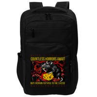 Japanese Horror Rat Retro Countless Horrors Await Impact Tech Backpack