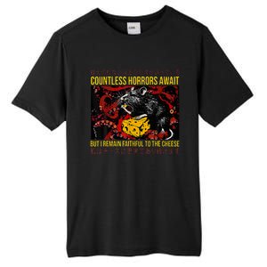 Japanese Horror Rat Retro Countless Horrors Await Tall Fusion ChromaSoft Performance T-Shirt