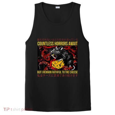 Japanese Horror Rat Retro Countless Horrors Await PosiCharge Competitor Tank
