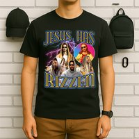 Jesus Has Rizzen Christian Faith T-Shirt
