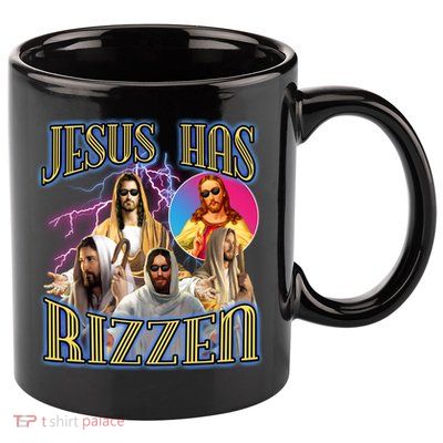 Jesus Has Rizzen Christian Faith 11oz C Handle Ceramic Mug