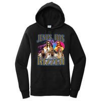 Jesus Has Rizzen Christian Faith Women's Pullover Hoodie