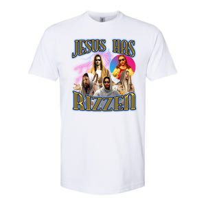 Jesus Has Rizzen Christian Faith Softstyle CVC T-Shirt