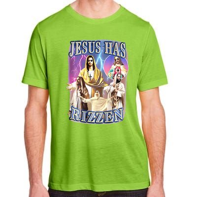 jesus has rizzen  Adult ChromaSoft Performance T-Shirt