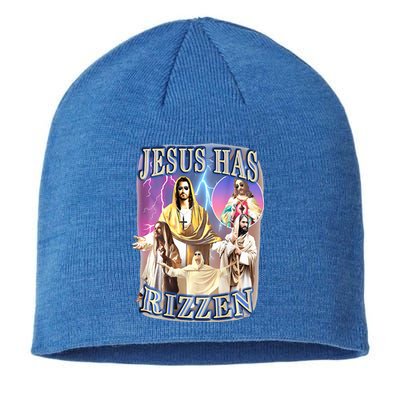 jesus has rizzen  Sustainable Beanie