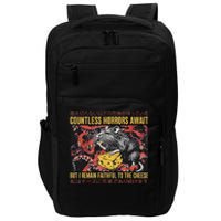 Japanese Horror Rat Retro Countless Horrors Await Impact Tech Backpack