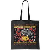 Japanese Horror Rat Retro Countless Horrors Await Tote Bag