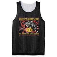 Japanese Horror Rat Retro Countless Horrors Await Mesh Reversible Basketball Jersey Tank