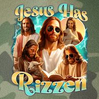 Jesus Has Rizzen He Is Rizzin Retro Christian Religious Legacy Tie Dye Trucker Hat
