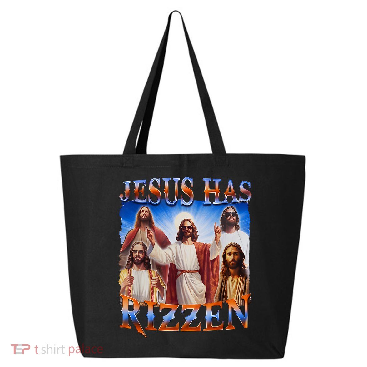Jesus Has Rizzen He Is Rizzen 25L Jumbo Tote