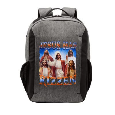 Jesus Has Rizzen He Is Rizzen Vector Backpack