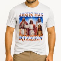Jesus Has Rizzen He Is Rizzen Cooling Performance Crew T-Shirt