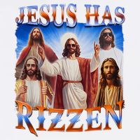 Jesus Has Rizzen He Is Rizzen Cooling Performance Crew T-Shirt