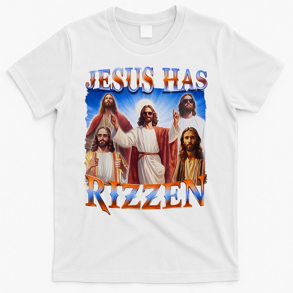 Jesus Has Rizzen He Is Rizzen T-Shirt