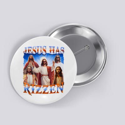 Jesus Has Rizzen He Is Rizzen Button