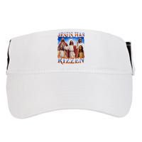 Jesus Has Rizzen He Is Rizzen Adult Drive Performance Visor