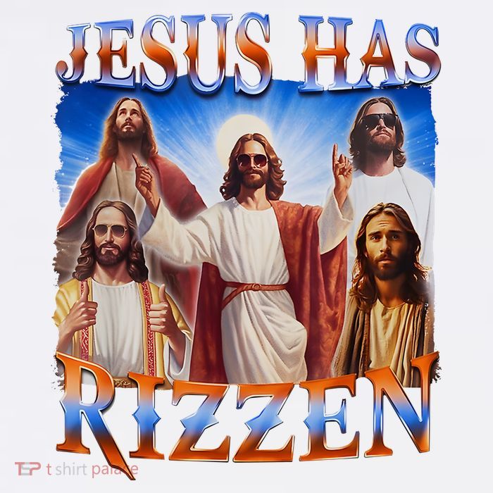 Jesus Has Rizzen He Is Rizzen Magnet