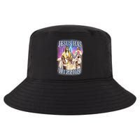 Jesus Has Rizzen Cool Comfort Performance Bucket Hat