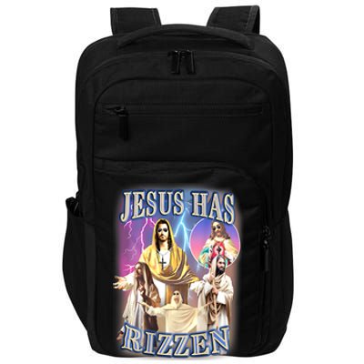 Jesus Has Rizzen Impact Tech Backpack