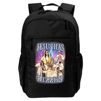 Jesus Has Rizzen Daily Commute Backpack