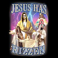 Jesus Has Rizzen 7-Panel Snapback Hat