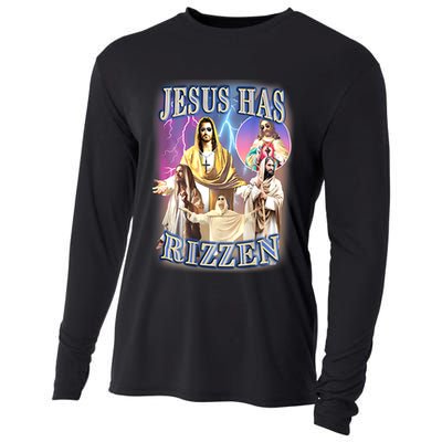Jesus Has Rizzen Cooling Performance Long Sleeve Crew
