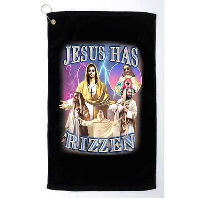 Jesus Has Rizzen Golf Towel