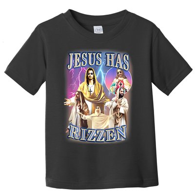 Jesus Has Rizzen Toddler T-Shirt