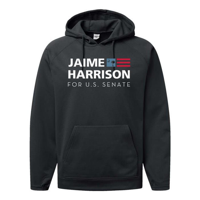 Jaime Harrison Senate 2020 South Carolina Senator Performance Fleece Hoodie