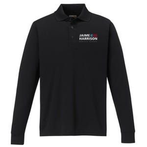 Jaime Harrison Senate 2020 South Carolina Senator Performance Long Sleeve Polo