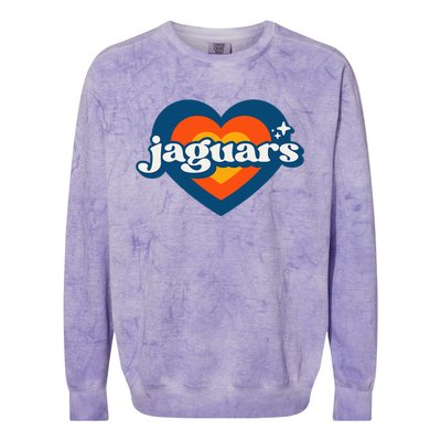 Jaguars High School Spirit Go Colorblast Crewneck Sweatshirt