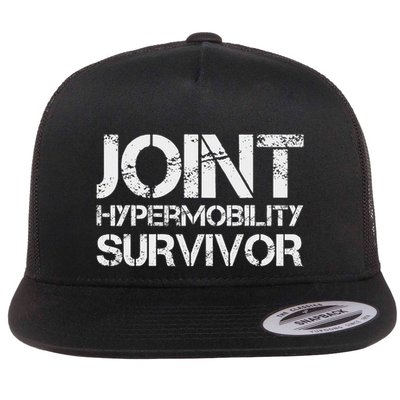 Joint Hypermobility Survivor Flat Bill Trucker Hat