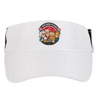 Just Here To Bang President Funny USA Adult Drive Performance Visor