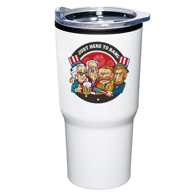 Just Here To Bang President Funny USA Tumbler