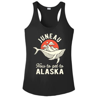 Juneau How To Get To Alaska Ladies PosiCharge Competitor Racerback Tank