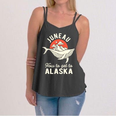 Juneau How To Get To Alaska Women's Strappy Tank